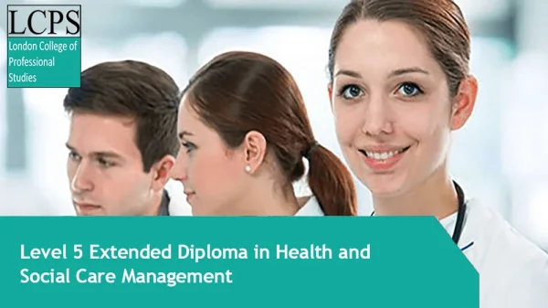 OTHM Level 5 Extended Diploma in Health and Social Care Management