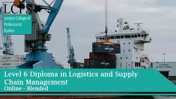 OTHM Level 6 Diploma in Logistics and Supply Chain Management